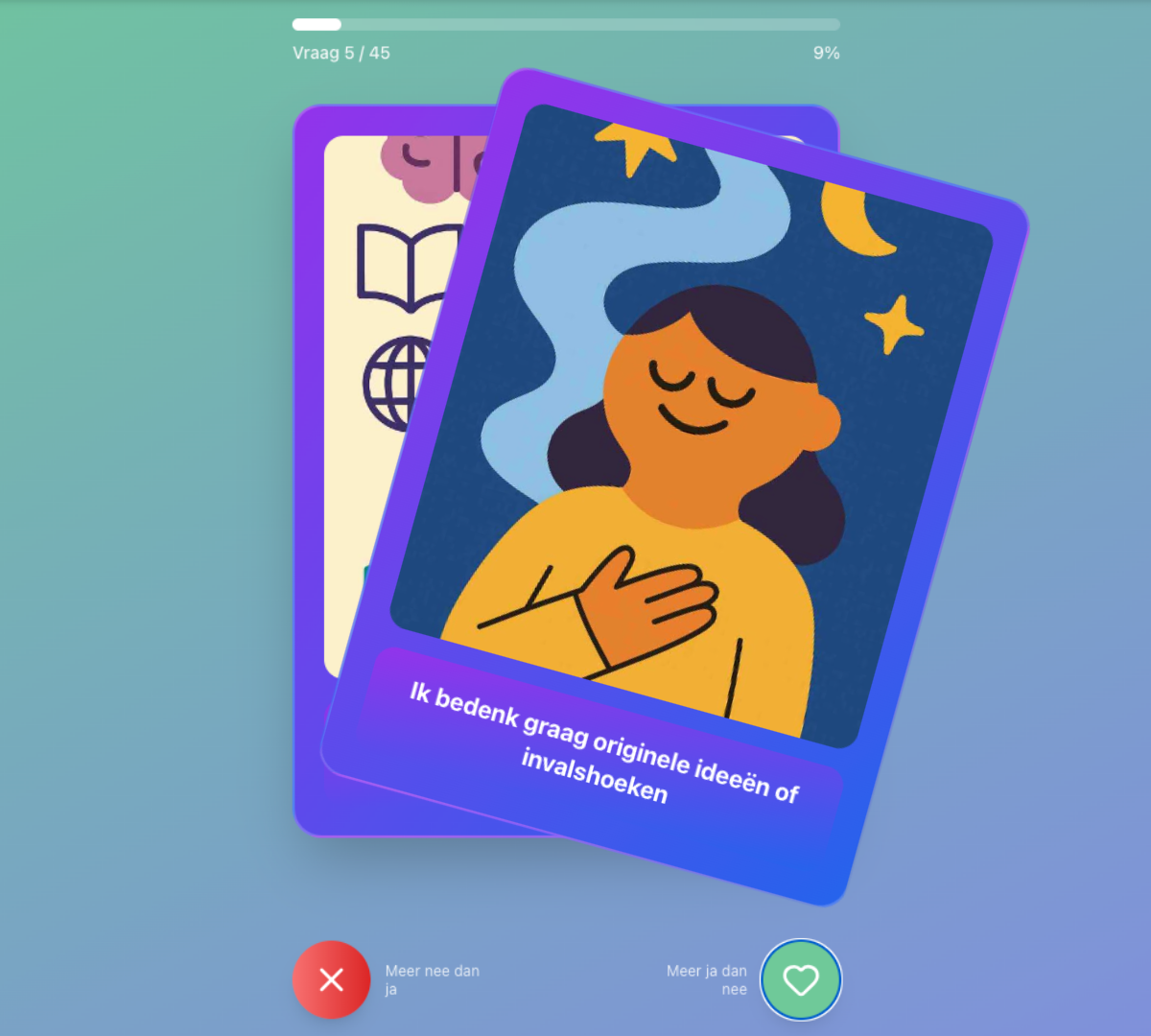 Swipe Quiz - Swipe interface
