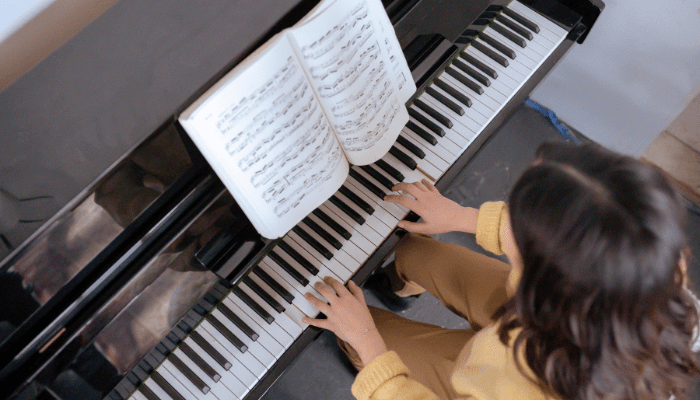 Piano spelen